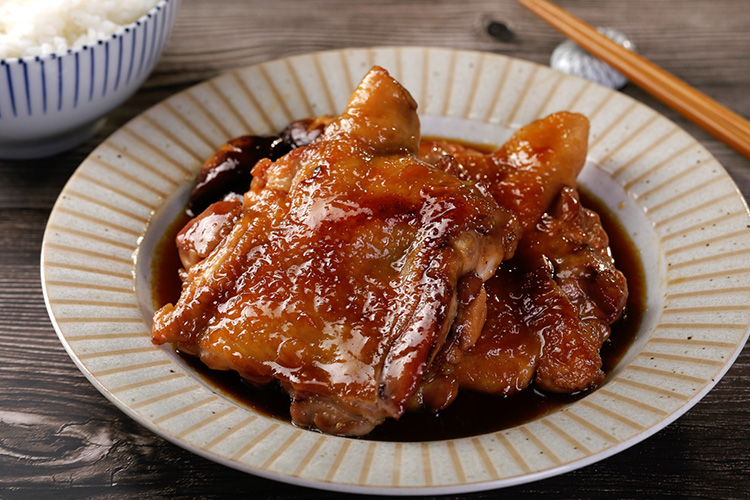 鮮嫩多汁照燒雞腿排