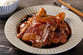 鮮嫩多汁照燒雞腿排