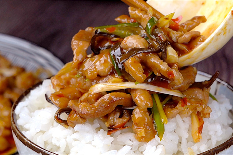 餐廳版魚香肉絲，在家自己做！