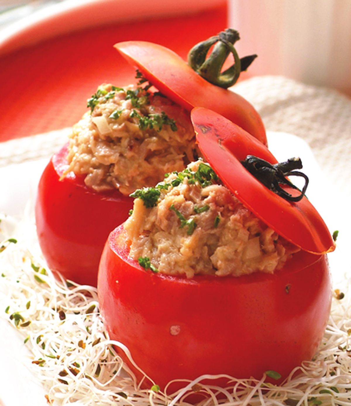 食譜:蕃茄鮪魚沙拉