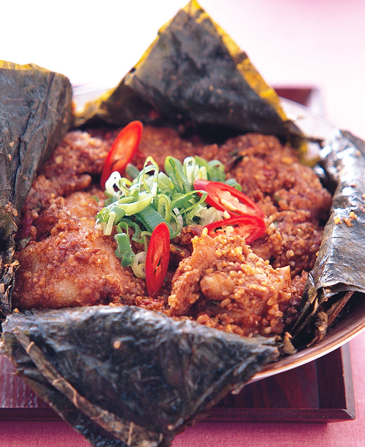 食譜:荷葉粉蒸肉