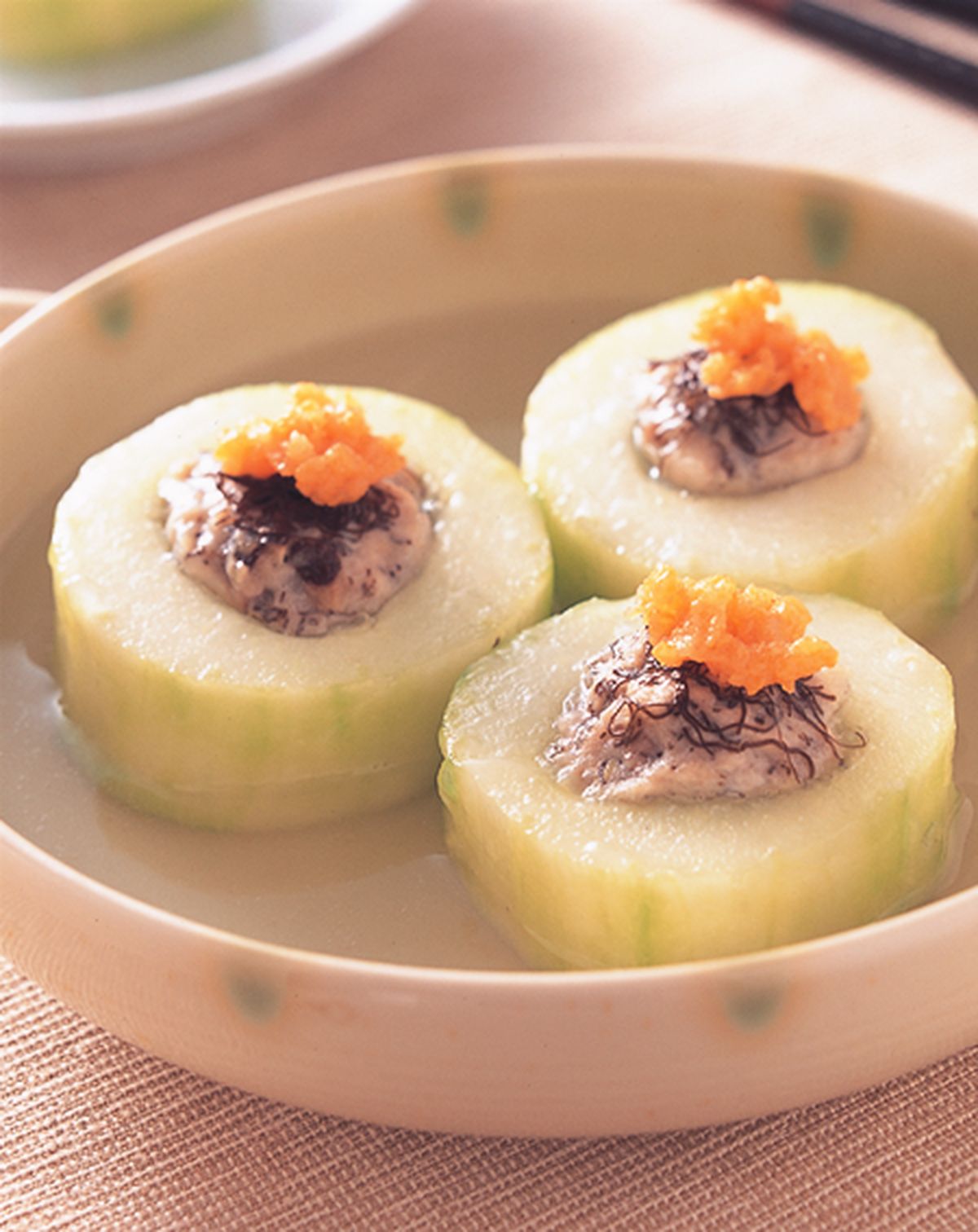 食譜:絞肉鑲黃瓜湯