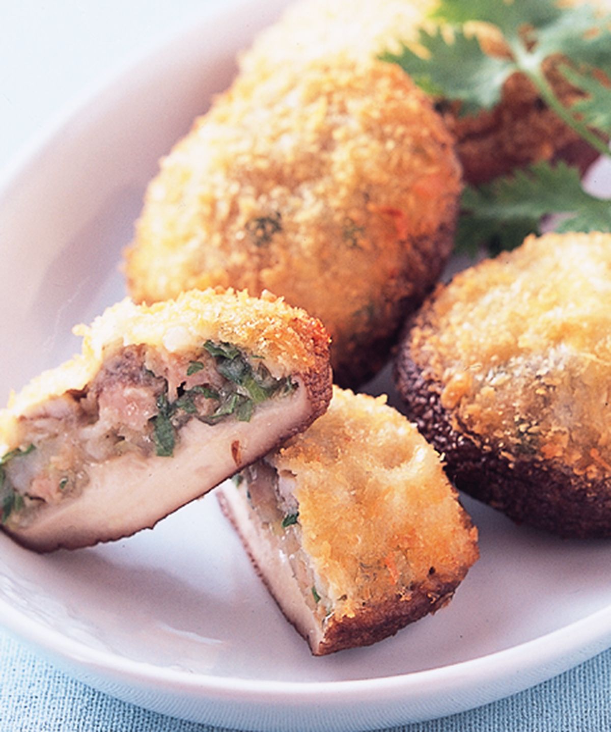 食譜:牡蠣香菇盒