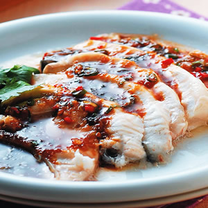 蒜泥魚片