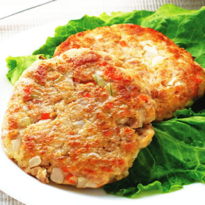 豆渣漢堡排