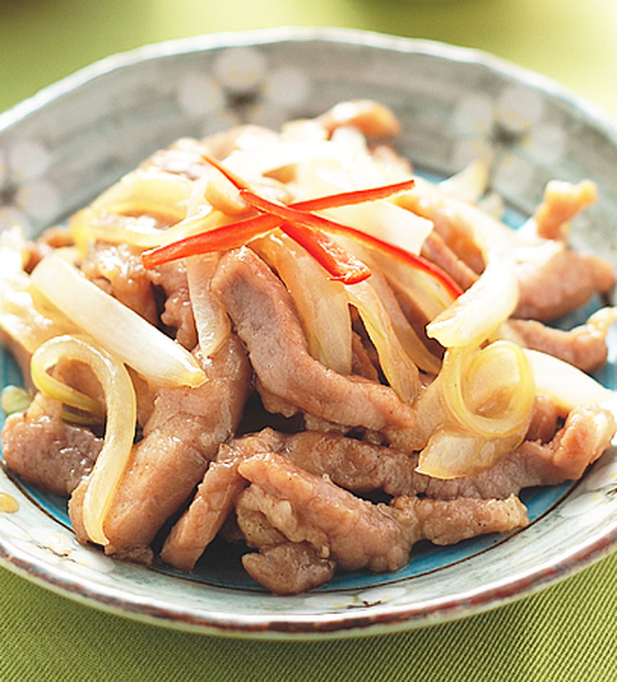 食譜:洋蔥炒肉絲