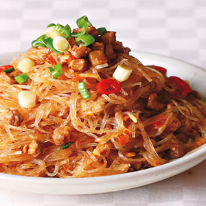 滷肉炒冬粉