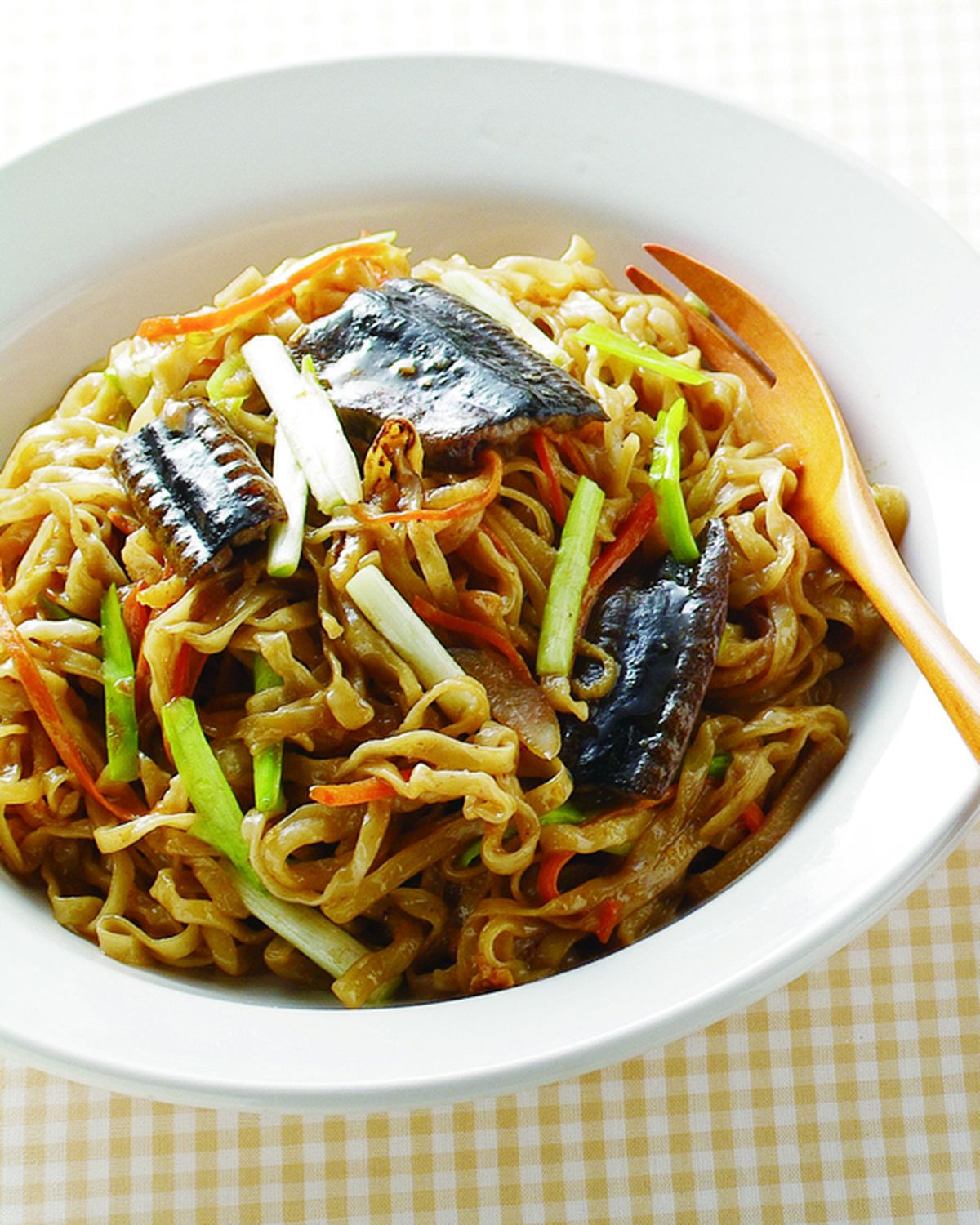 食譜:炒鱔魚意麵