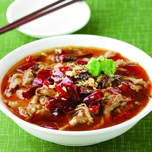 川味水煮牛肉片