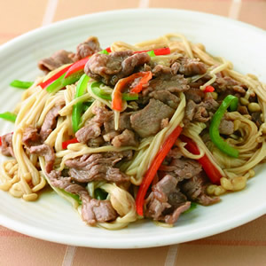 金菇炒羊肉