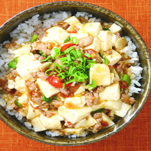 麻婆豆腐飯