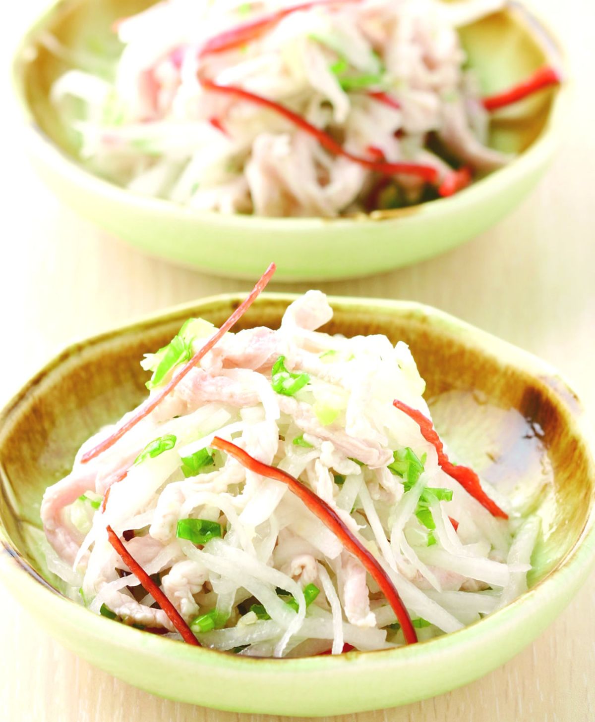 食譜:白玉拌肉絲