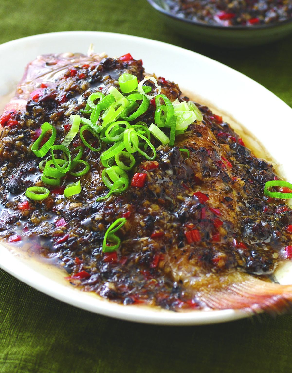 食谱:豆豉蒸鱼(1)