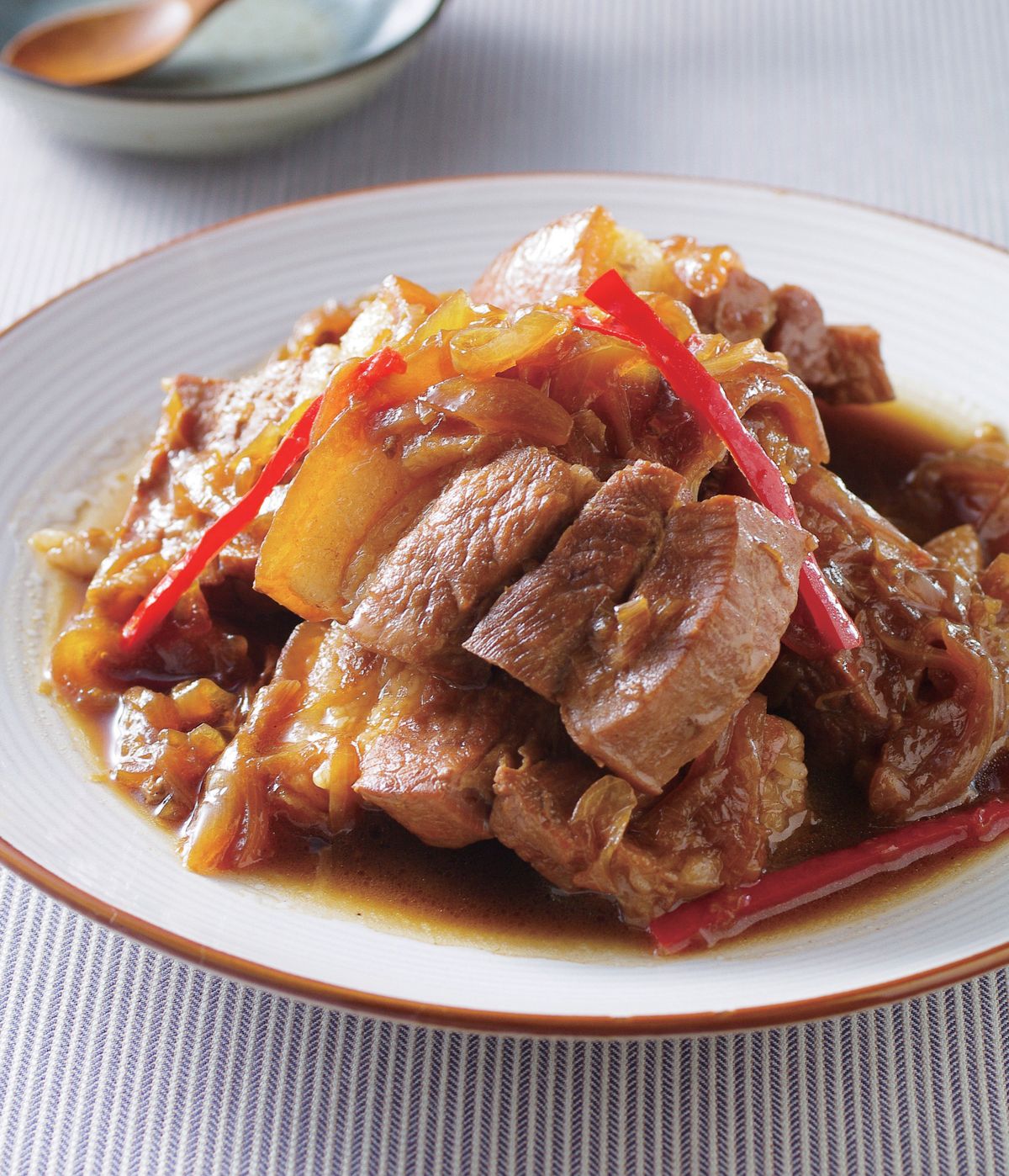 食譜:蔥燒肉