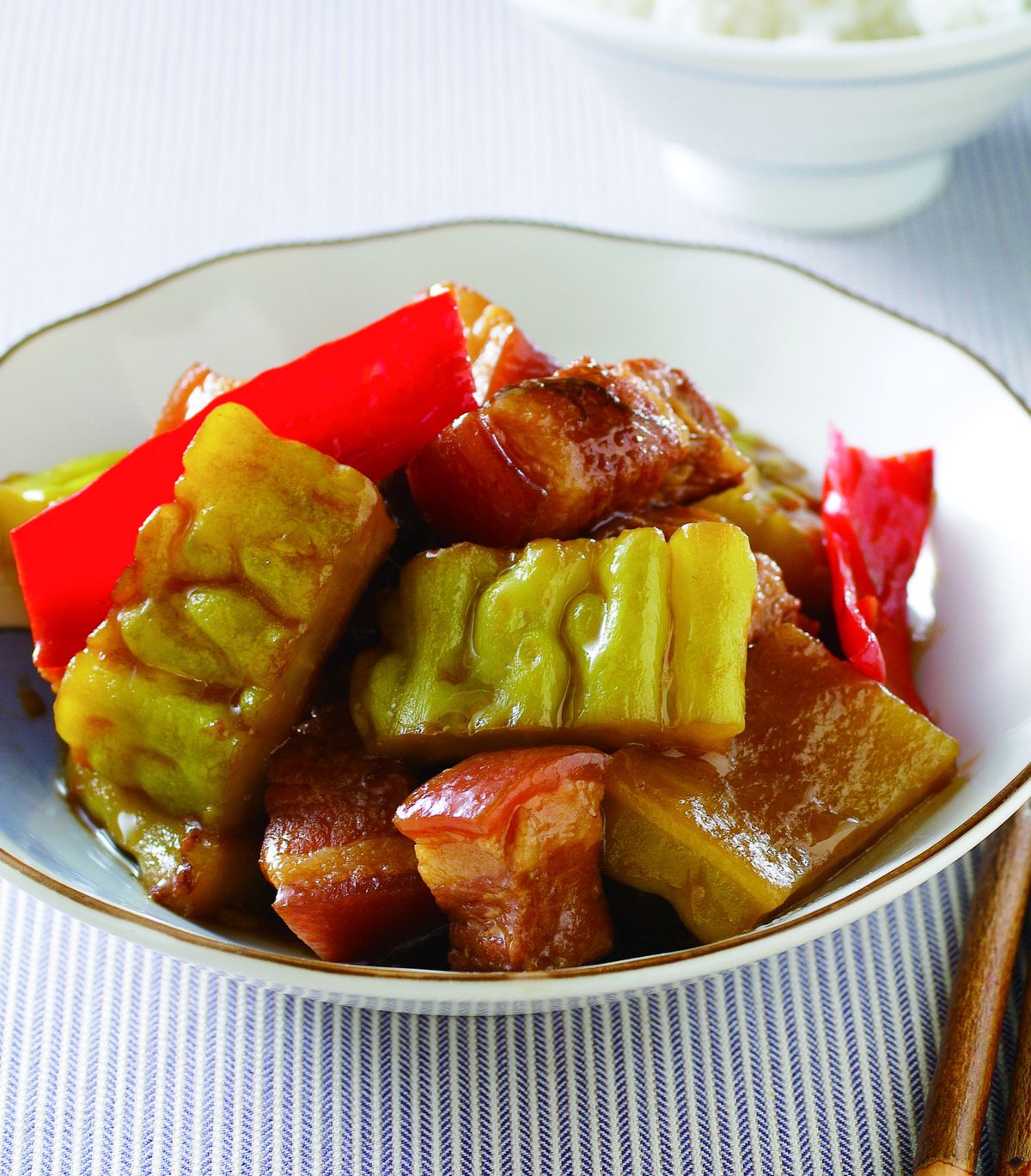 食譜:苦瓜燒肉