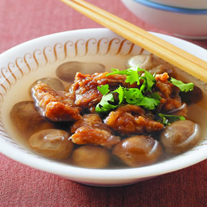 草菇排骨湯