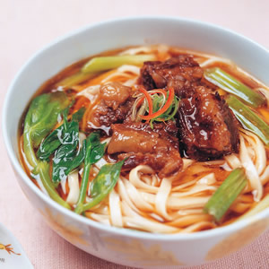 蔥燒牛腩麵