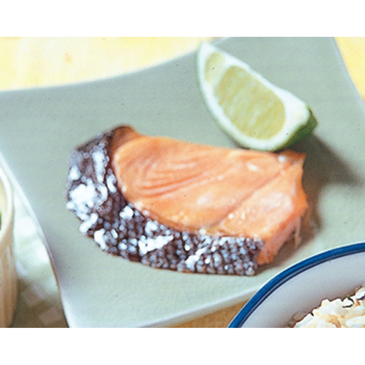 食譜:鹽烤鮭魚