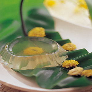 蜂蜜菊花果凍