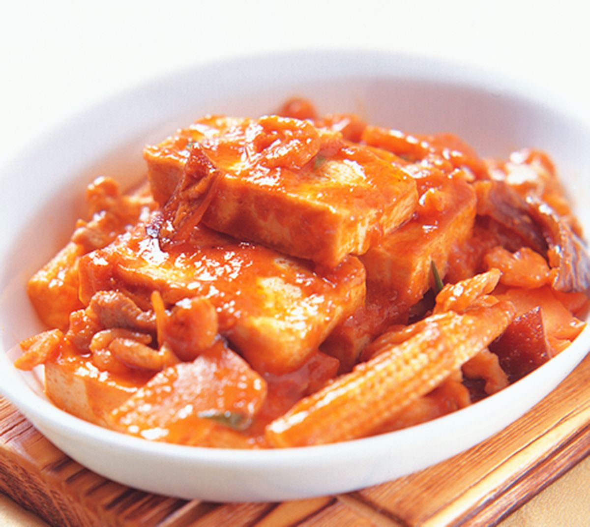 食譜:豆腐雞片