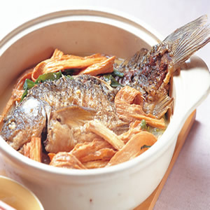 薑蔥鯉魚煲