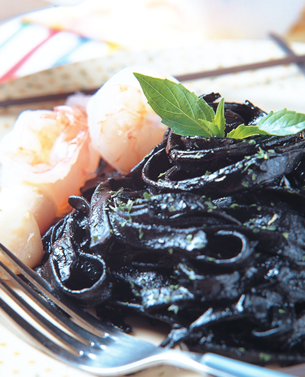 食譜:海鮮墨魚圓麵