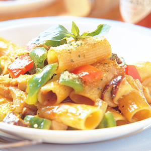 咖哩義大利水管麵