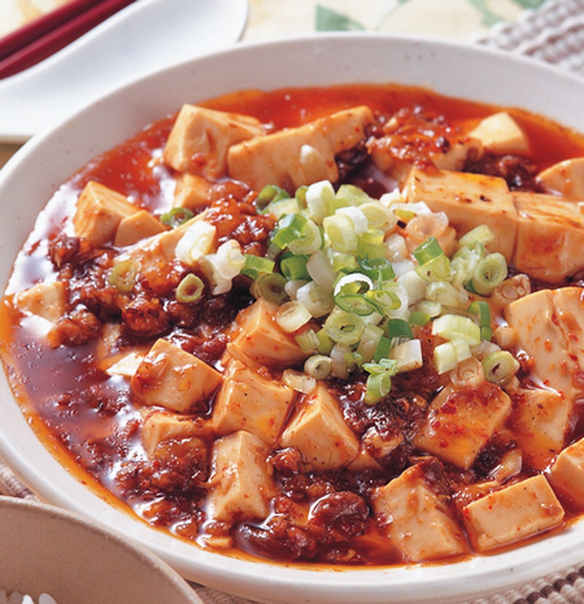 食譜:辣肉燥燒豆腐