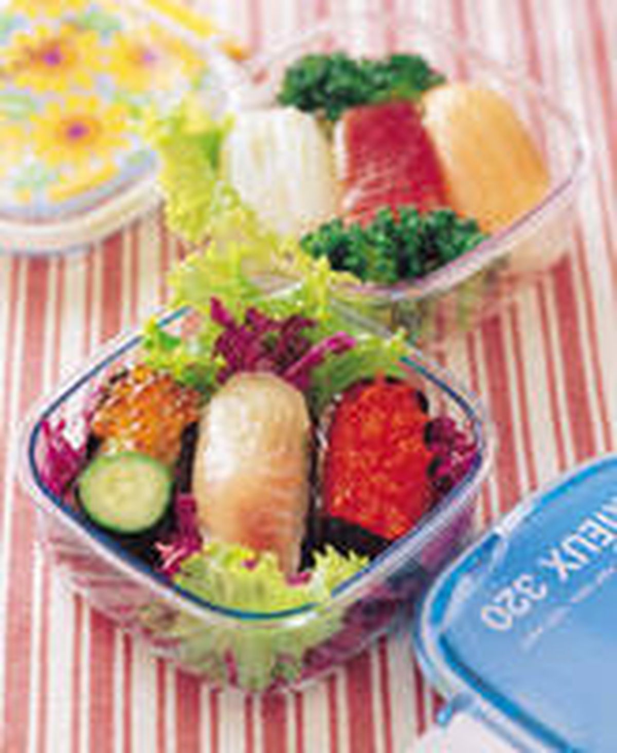 食譜:生魚片壽司便當