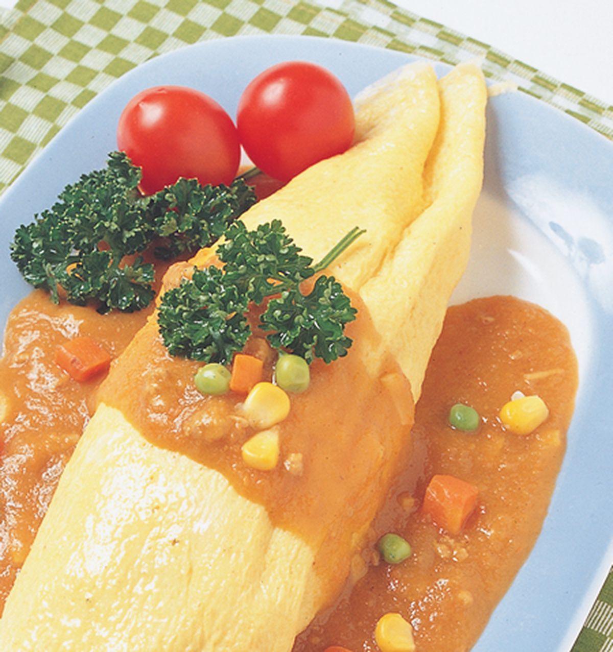 食譜:咖哩風味蛋包飯