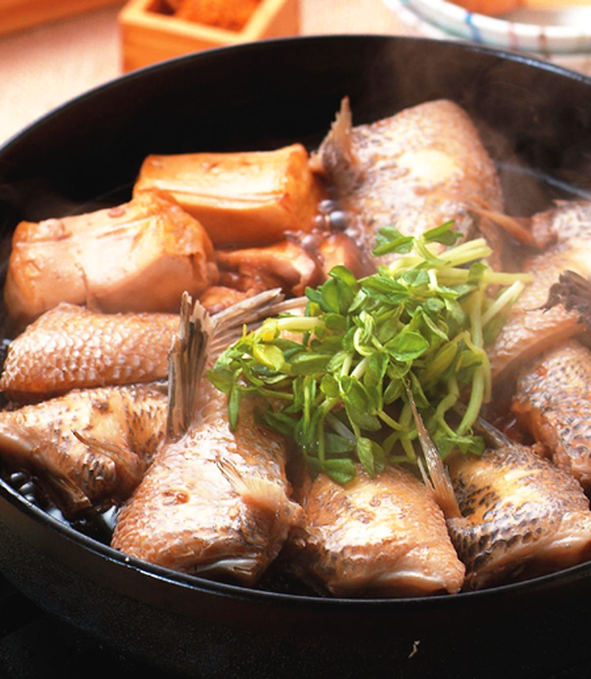 食譜:壽喜醬燒魚下巴