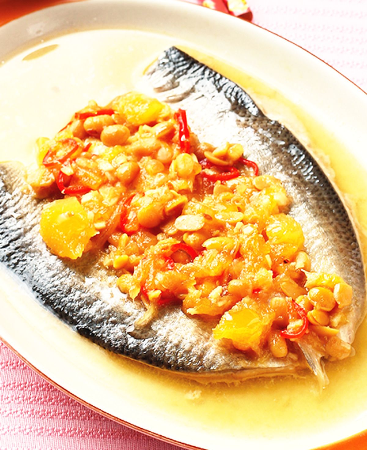 食譜:鳳梨醬蒸魚