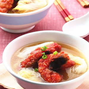 紅糟鰻魚羹