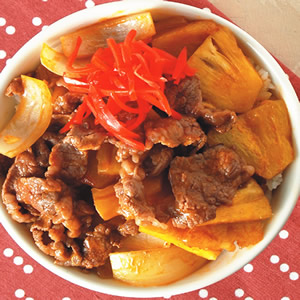 鳳梨牛肉丼