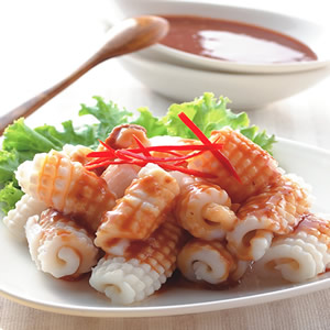 白灼魷魚