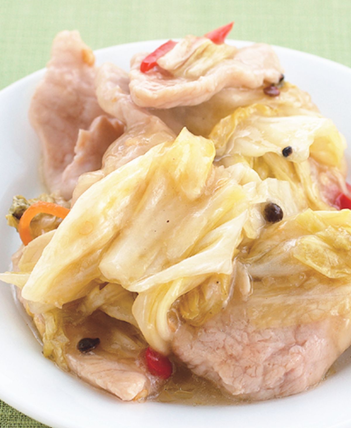 食譜:泡菜炒肉片(2)