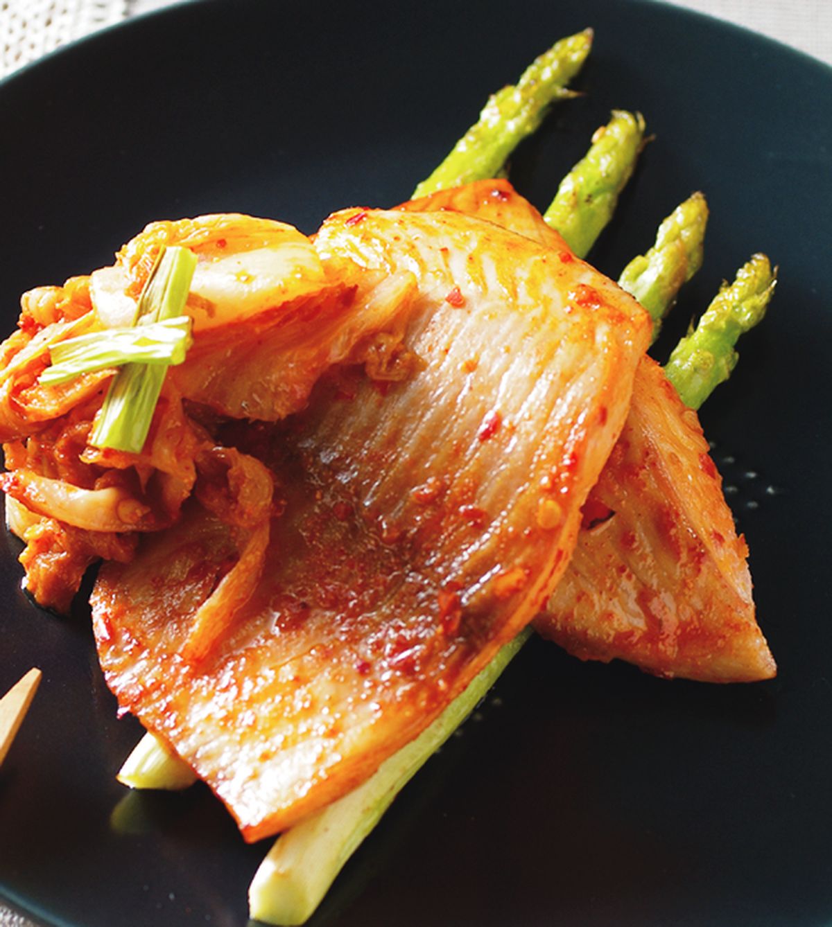 食譜:韓式辣味烤鯛魚