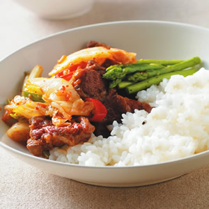 韓式泡菜炒牛肉