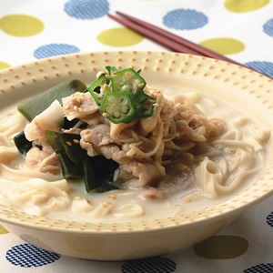 豆漿冷湯麵