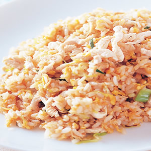 雞絲蛋炒飯