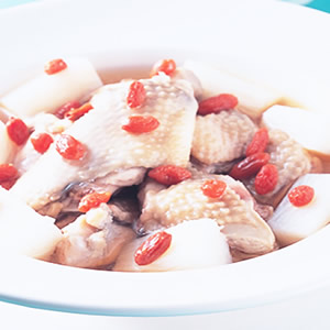 山藥枸杞雞湯