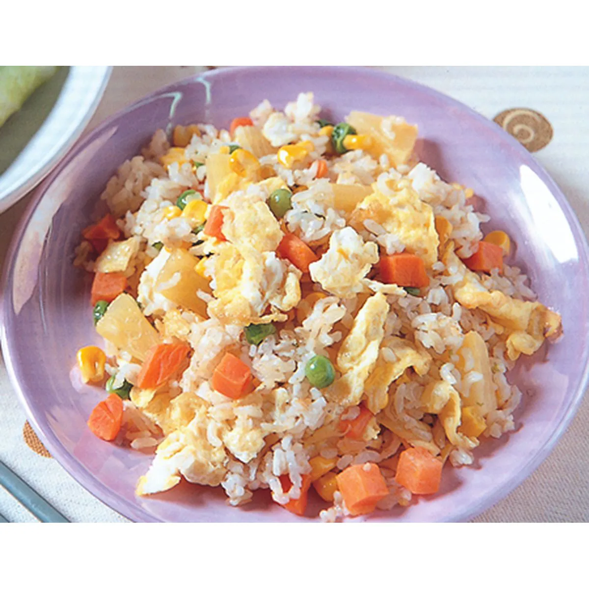 食譜:鳳梨蛋炒飯