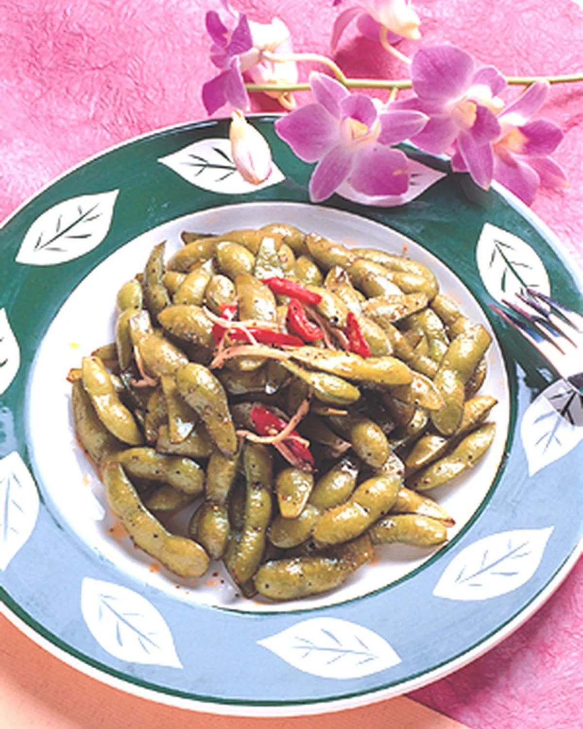 食譜:香辣毛豆