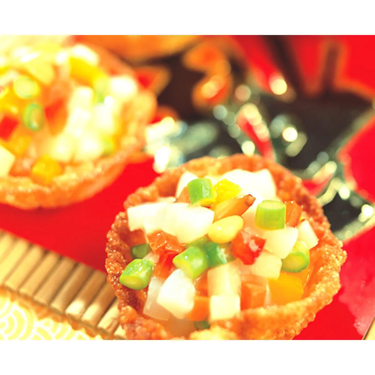 食譜:七彩蒟蒻鬆