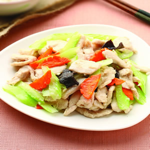 炒雞肉片