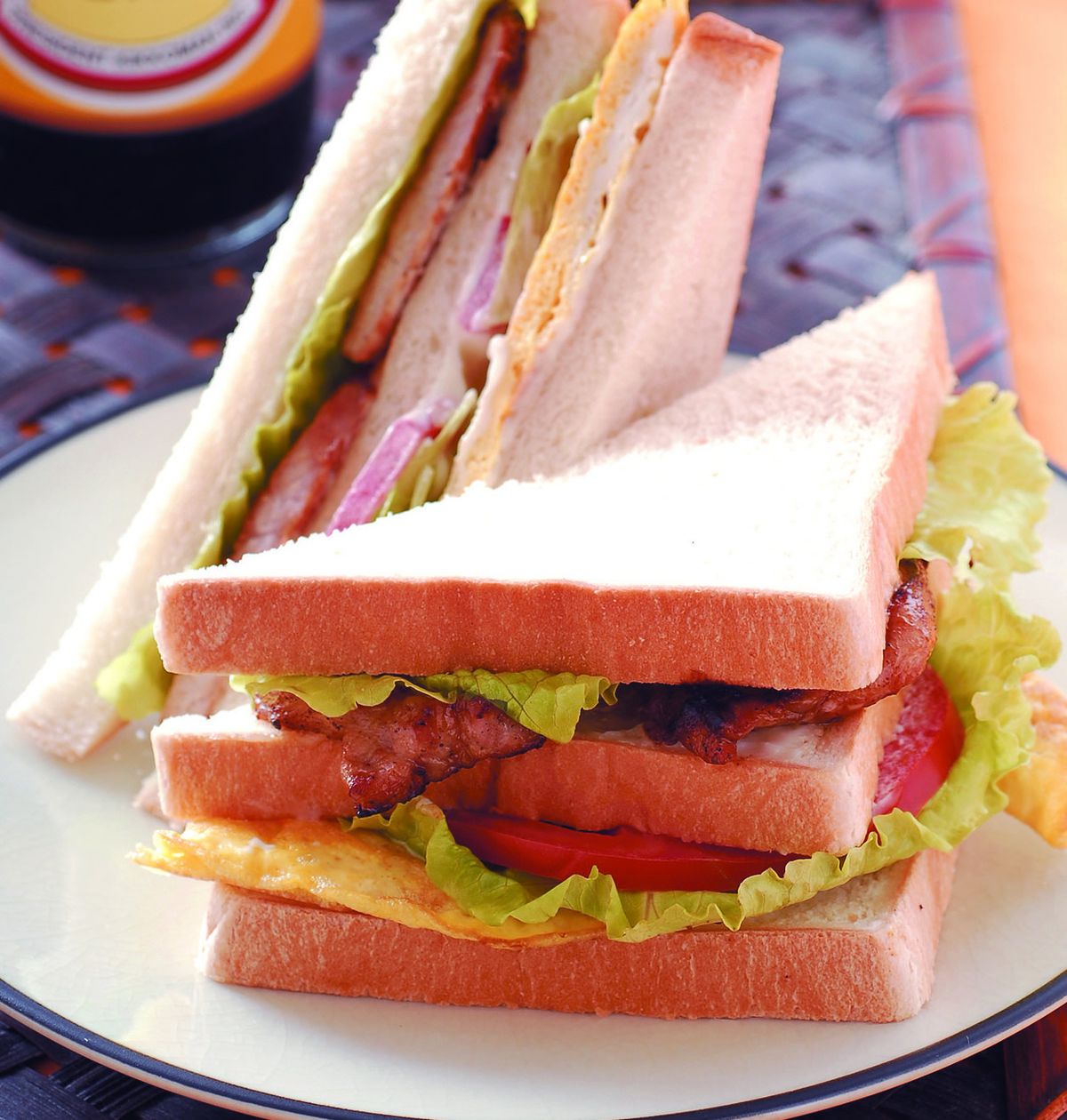 食譜:碳燒里肌三明治