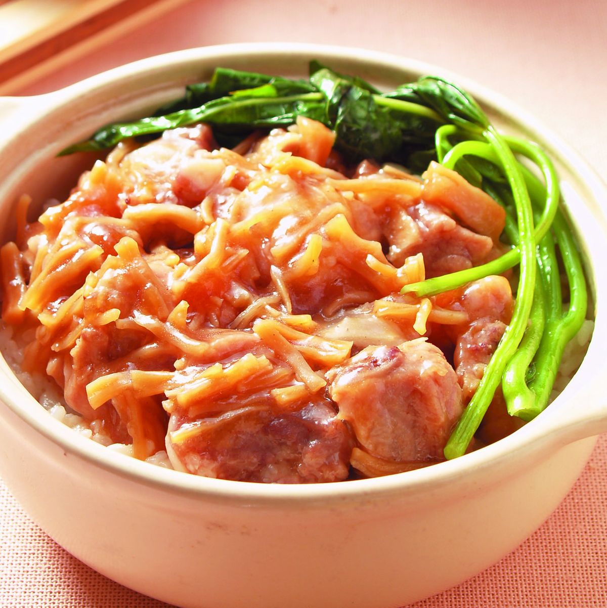 食譜:瑤柱排骨煲仔飯(1)