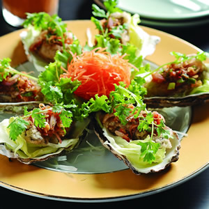 酸辣炸牡蠣