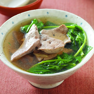 菠菜豬肝湯(1)