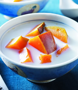 鮮奶南瓜湯